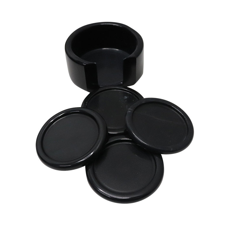Ensemble de sous-verres Jet Black