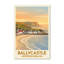 Ballycastle, Northern Ireland - Romantic Coastal Travel Poster Of The Causeway Coast. Giclee Print On Wrapped Canvas. Wall Art, Home Decor - Cities & Towns, Northern Ireland - Wrapped Canvas Print-1284240004