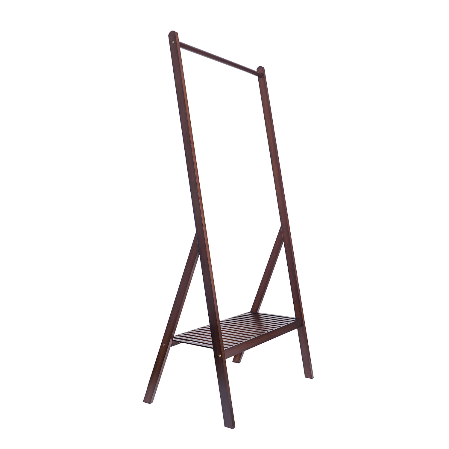 Mike & Melissa 27.17'' Solid Wood Clothing Rack | Wayfair