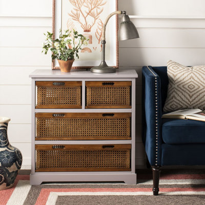Commode décorative 4 tiroirs Noonkester