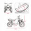 Quad électrique pour tout-petits avec pédale, vitesse maximale de 2,6 km/h-135938753