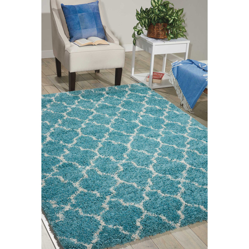Tapis marocain à poils longs Sigrid, Rectangle 10 pi x 13 pi