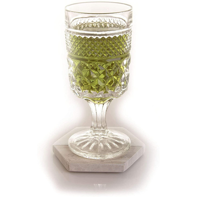 Marble 4 Piece Coaster Set