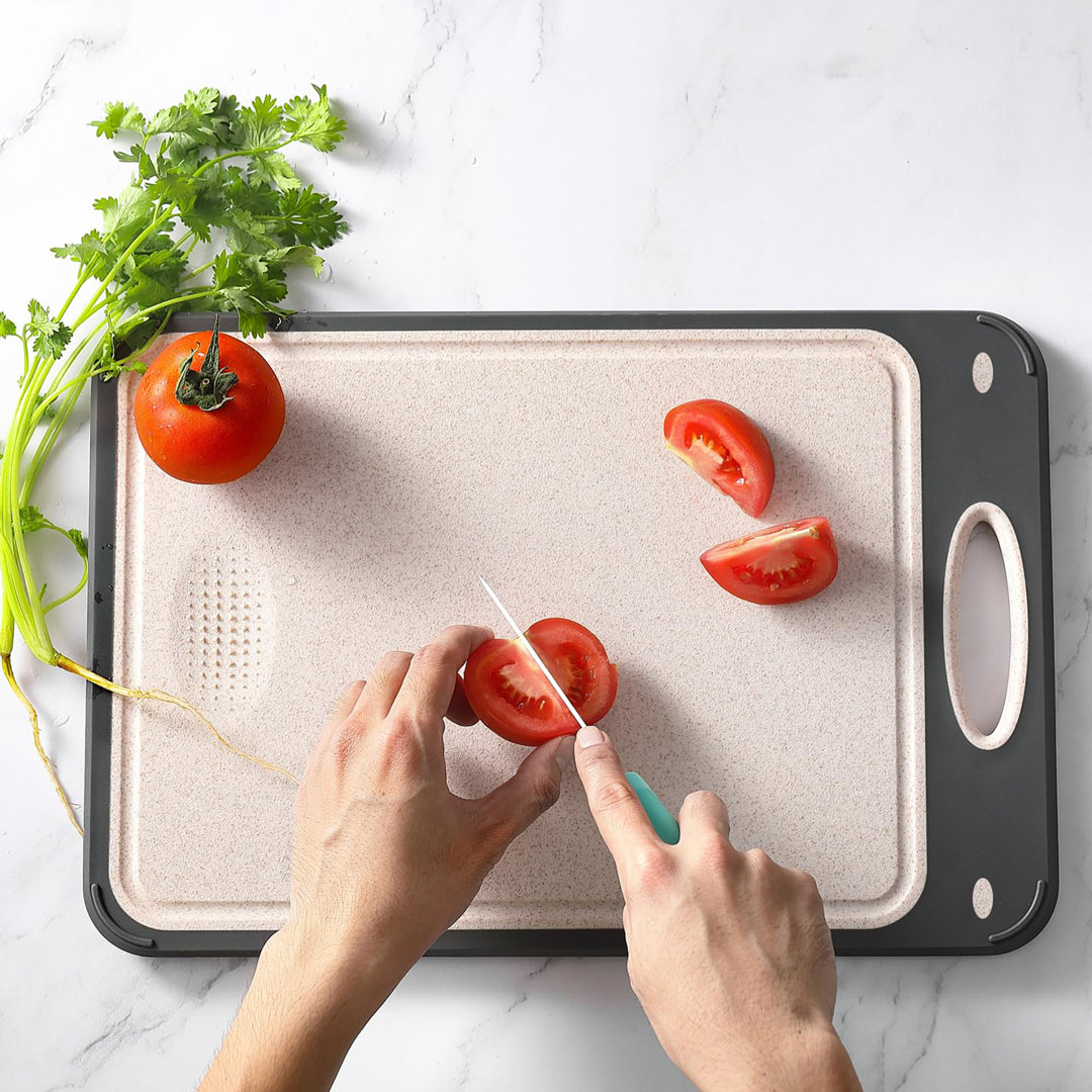 Cutting Board for Kitchen Double Sided 304 Stainless Steel Chopping Board