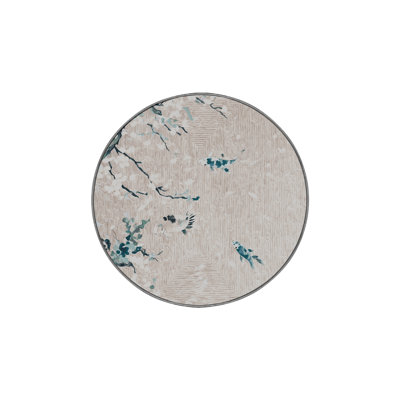 Machine Washable Gray Area Rug
