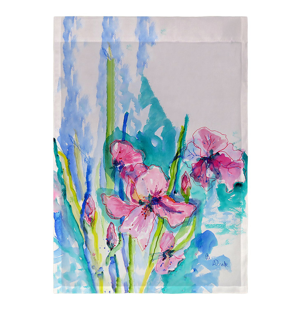 Gibsonia Iris 1-Sided Polyester Garden Flag August Grove® 