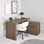 Bureau d'écriture modulaire en L avec armoire de rangement Cuuba-1883571053