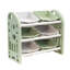 Armoire décorative en plastique Alborz, rangement pour jouets, armoire avec tablette et bacs en PEHD-365867871