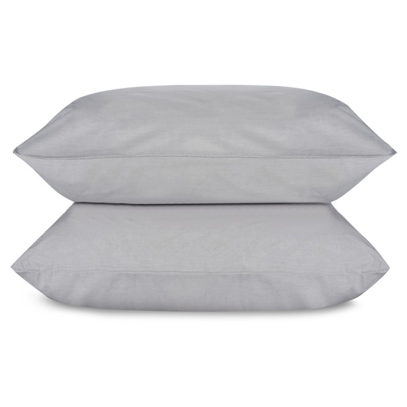 Stripes Dusty Blue King Duvet Set 200TC, King Sheet Set with 2 Pillowcases, Greige