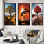 «Baobab Tree Serenade», 3 pièces sur toile-622488225-622488231