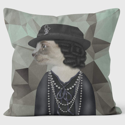 Paris Geometric - Pets Rock Cushion