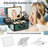 Led Mirror Makeup Case - Detachable Lighted Mirror With Adjustable Dividers & Waterproof Design