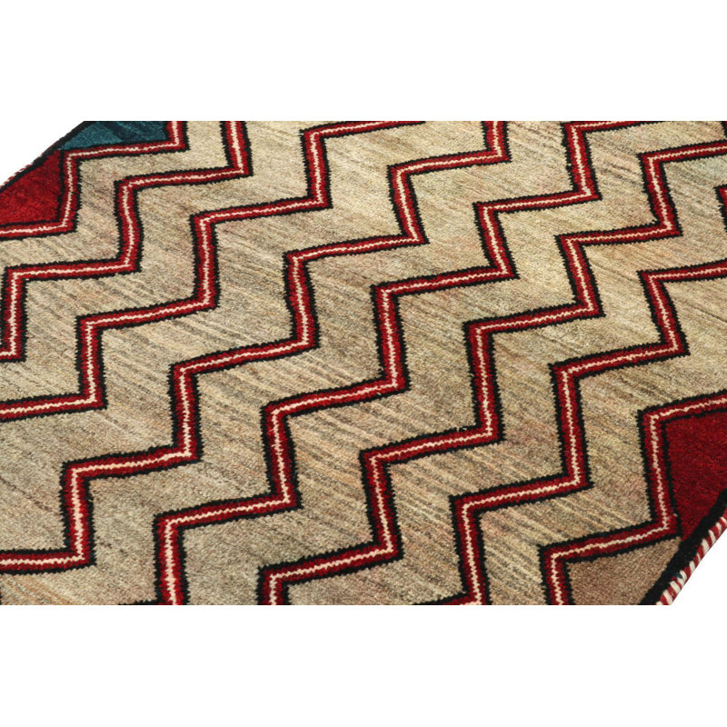 One-of-a-Kind 3'3" X 4'9" Hand Knotted Area Rug