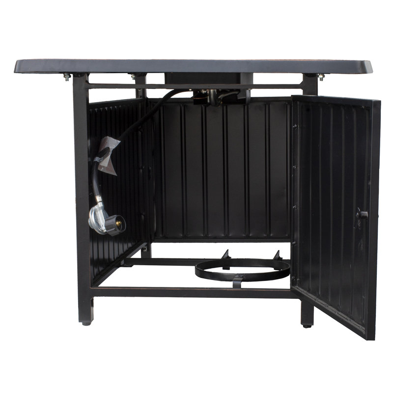 Foyer d'extérieur au propane en aluminium convertible Dylan