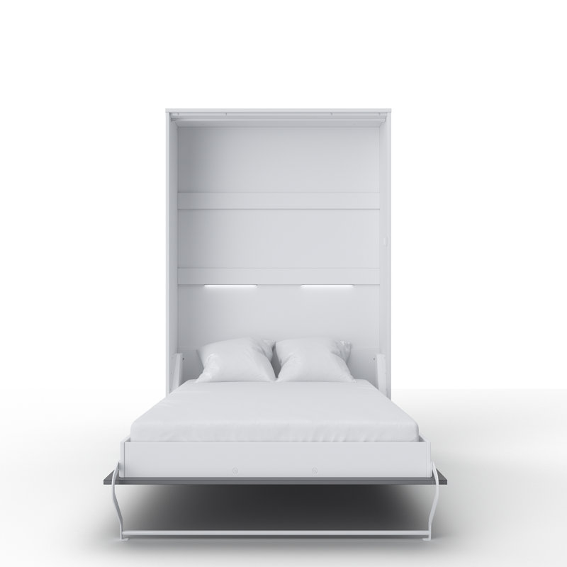 Aubri European Double (140 x 200cm), White/Light Grey, European Kingsize (120 x 200cm)