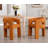 Modern Upholstered Barrel Dining Chairs-95262505