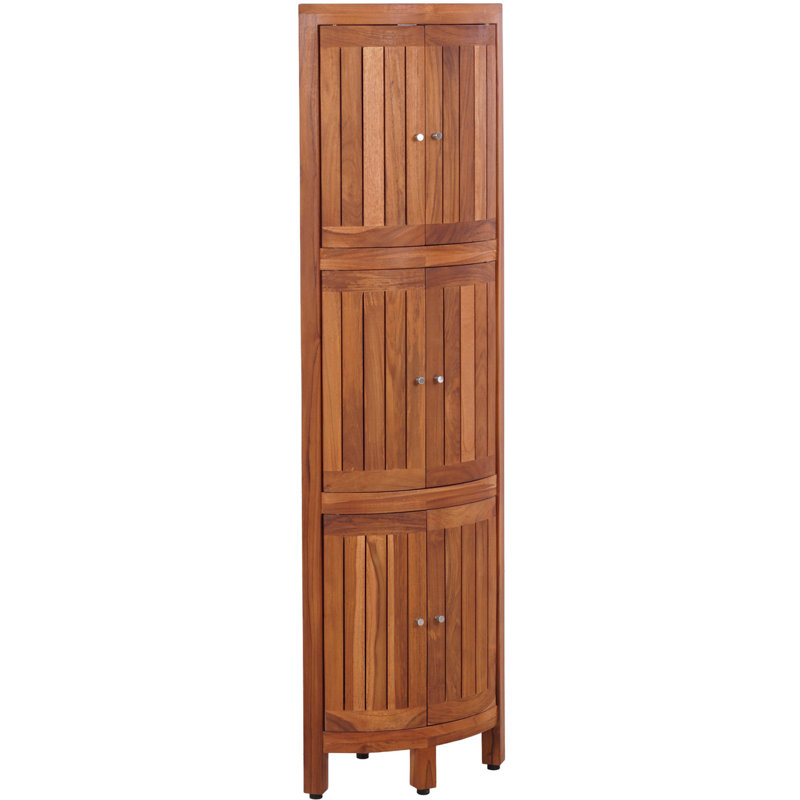 Armoire de plancher en teck Kai