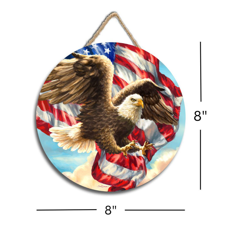 Panneau en bois Liberty Eagle