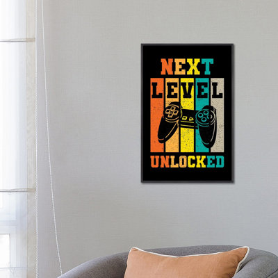 «Gaming II», reproduction d'art sur toile encadrée