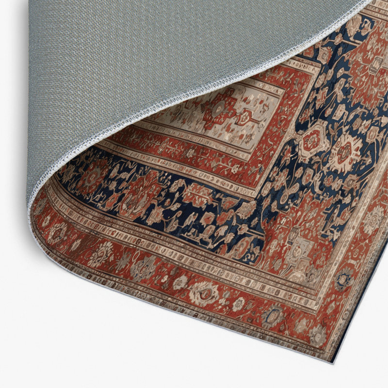 Turkish Brown Indoor and Outdoor Area Rug, Rectangle 8' x 10'