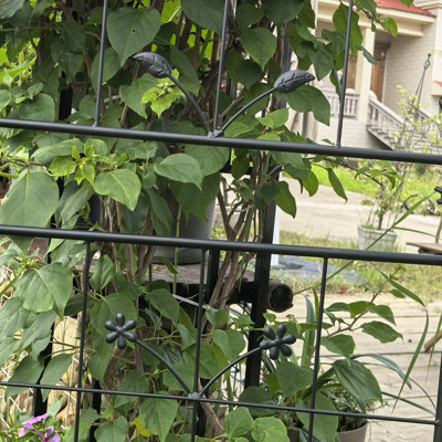Treillis de jardin en métal