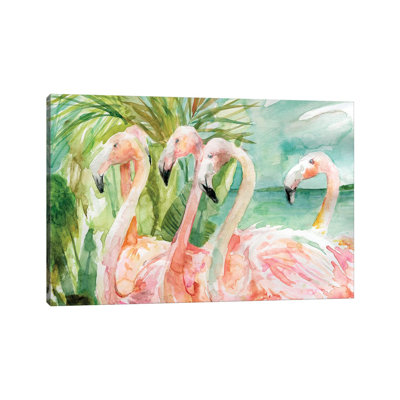 «Pink mesdames» par Carol Robinson, reproduction d'art sur toile tendue