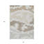 Tapis intérieur lavable abstrait 8 pi x 10 pi beige
