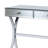2-Drawer Console Table Clear Mirror