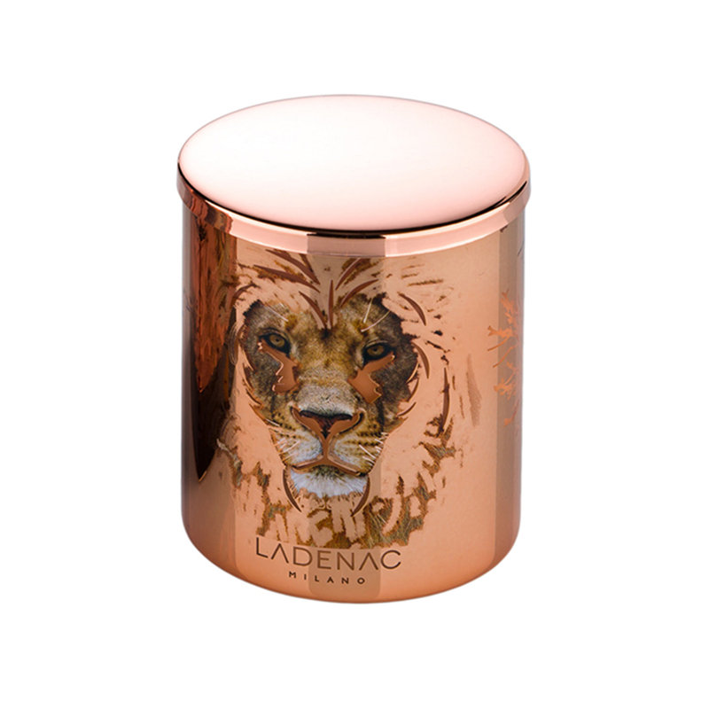 Candle In Jar Africa 350Gr, Gold