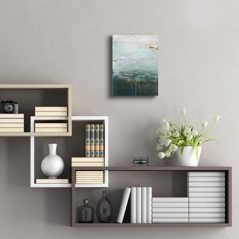 «Gradient Grace» par Design Fabrikken, art mural acrylique, 12 po x 16 po