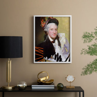 CheekyMasterFoundingFemale Framed Print - Solid Wood