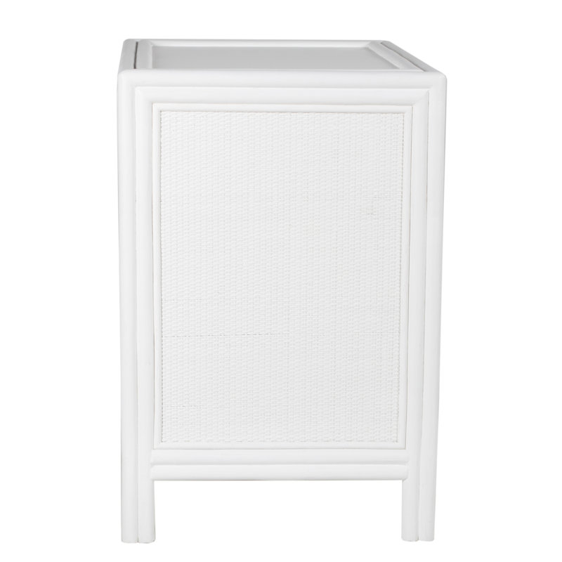 Aruba 1 - Drawer Nightstand, White