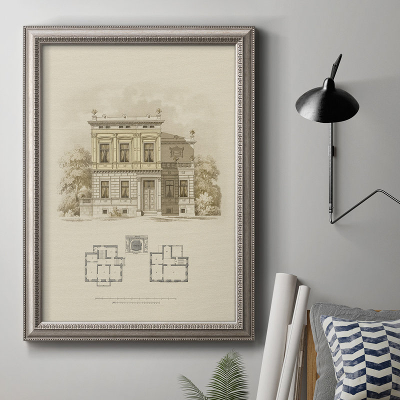 Estate and Plan III - Reproduction de photo sur toile, H 27 po x l 18 po x P 2,5 po