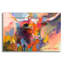 «Steer» par Richard Wallich, art mural en verre acrylique-101651420
