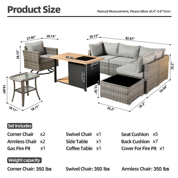 Dimensions du produit