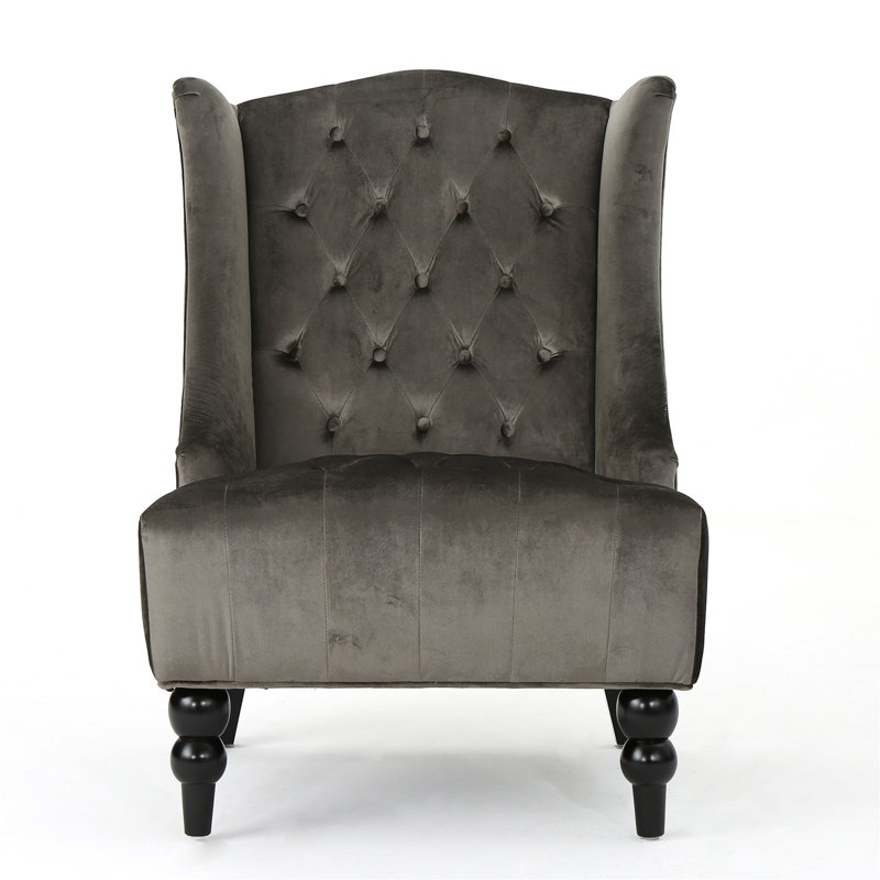 Fauteuil club haut dossier Toddman (table non incluse)