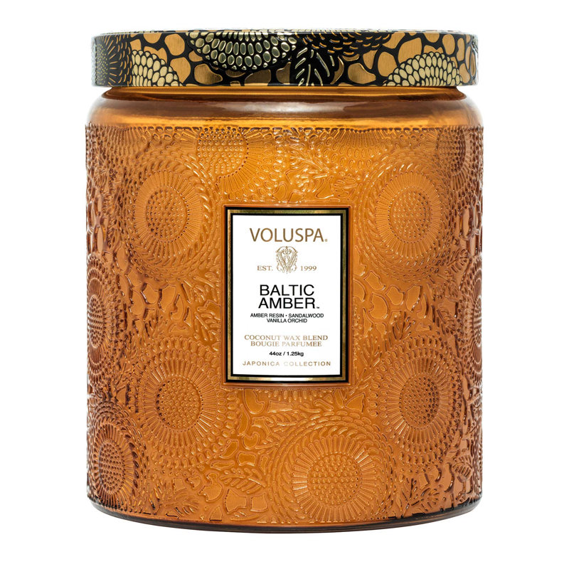 Baltic Amber Luxe Jar Candle
