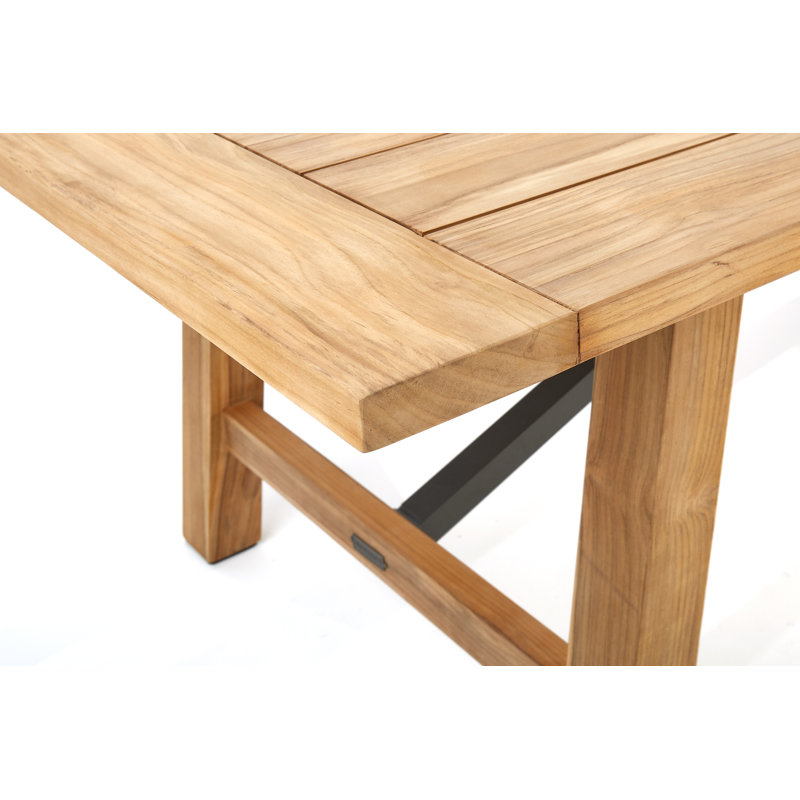 Truss Outdoor Teak Dining Table