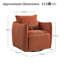 Jerry 73.66Cm Wide Swiel Barrel Chair-155251949