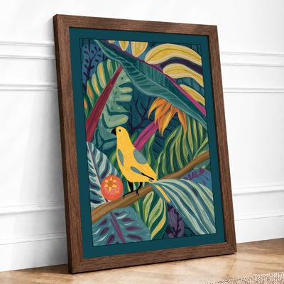 Parrot Tropical - Framed Print