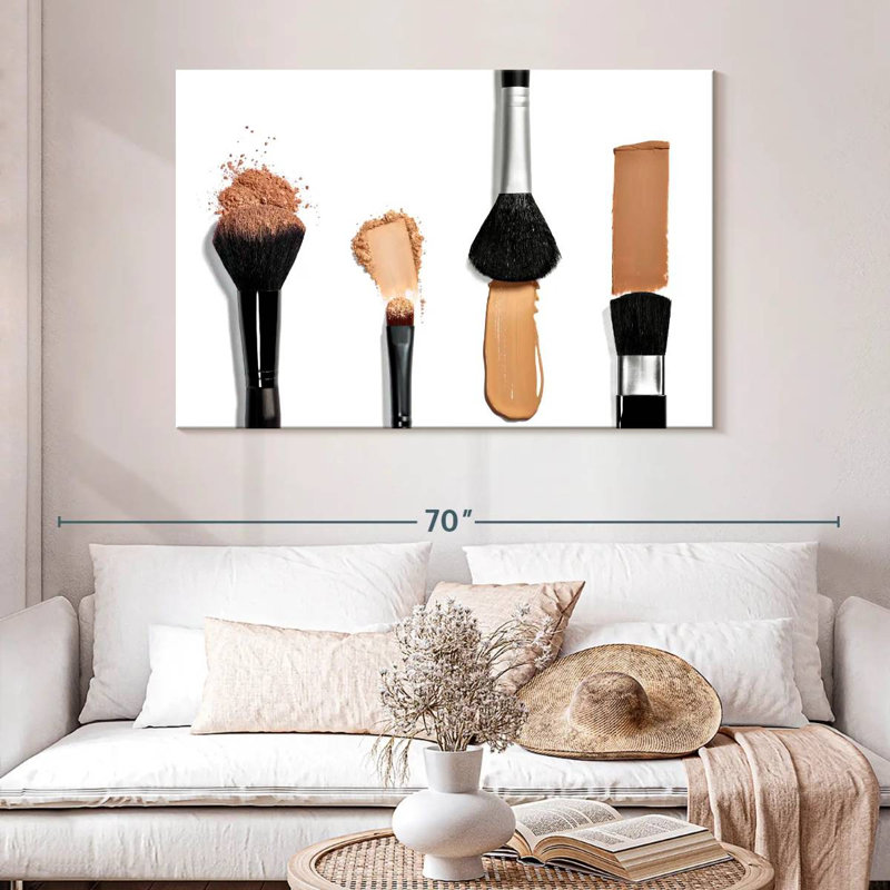 Shuttleworth Foundation Makeup Brushes, 32" H x 48" W