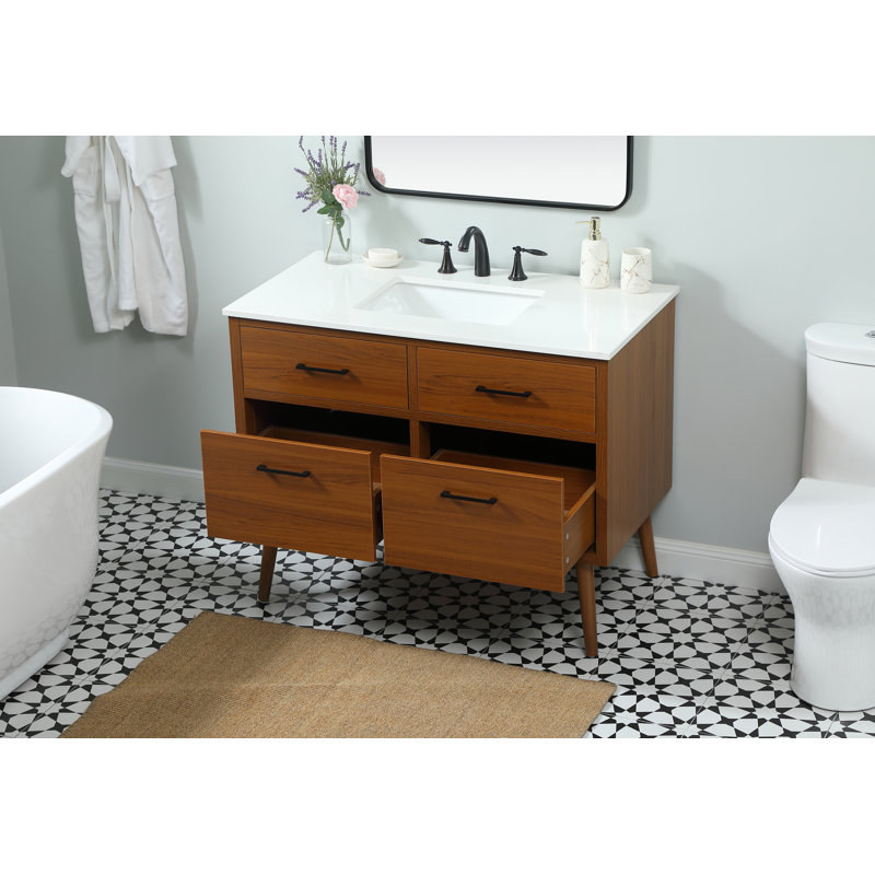 Ensemble de meuble-lavabo simple 42 po Steinfeldt, Teck