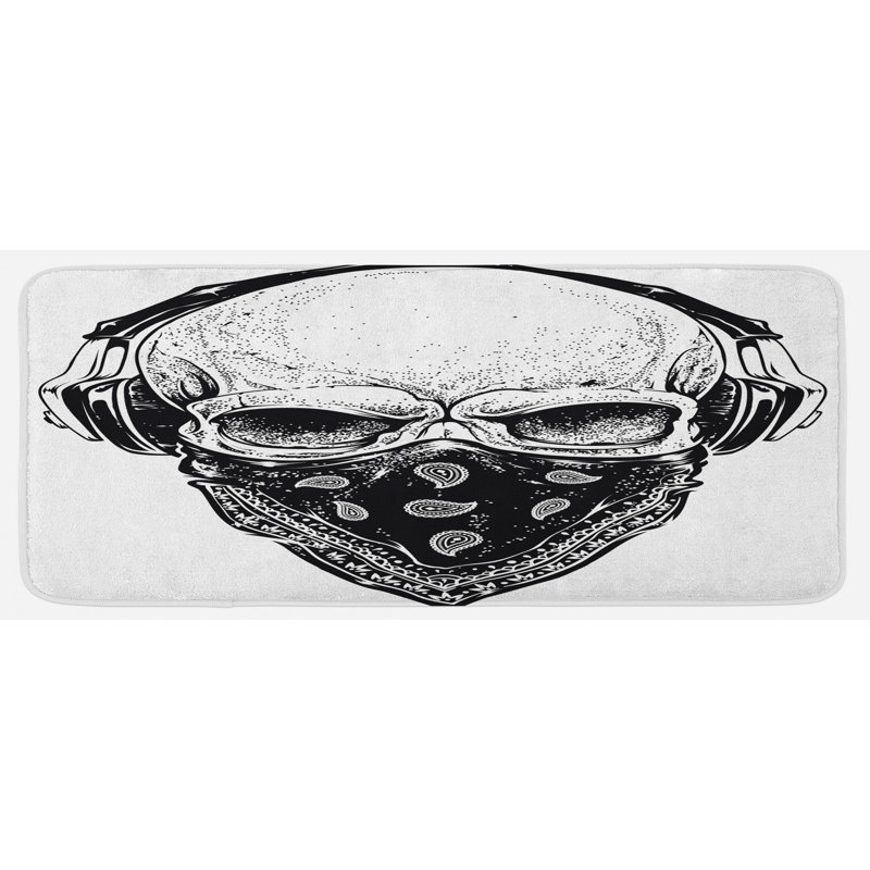 Tapis de cuisine grunge