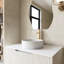 Meuble-lavabo autoportant de 30 po avec plateau en marbre et armoire-658650556