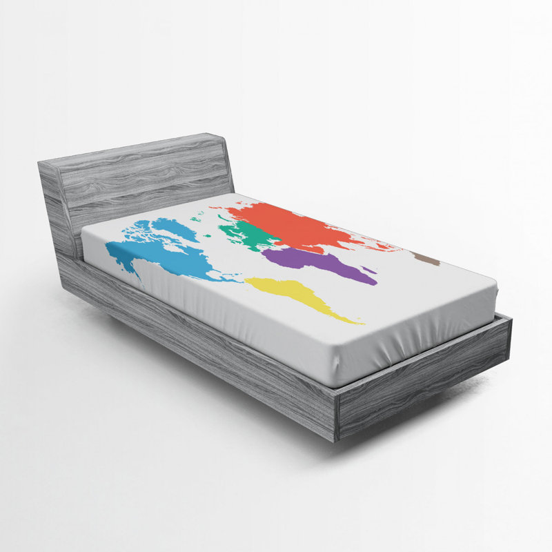 Microfiber Fitted Sheet, Twin Fitted Sheet