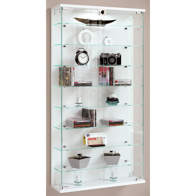 Pharrah Display Cabinet, White