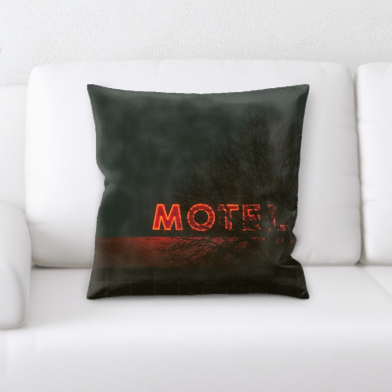 Microsuede Reversible Throw Pillow