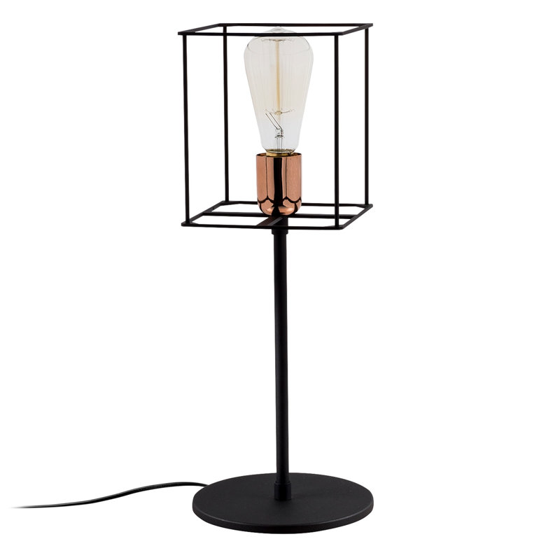 Lampe de table noire 17,72 po Crowland