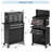 24.4'' W 8 -Drawer Stainless Steel Combination Set with Wheels-66384259