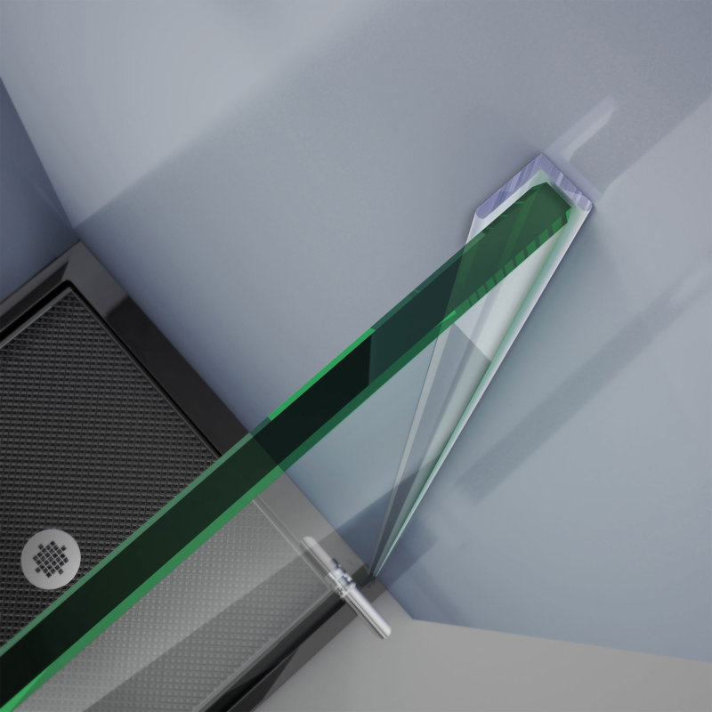 L-Strike Door Sweep, 0.56" H x 0.5" W x 96" D